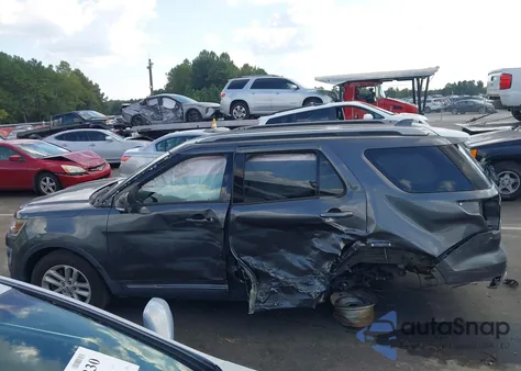2017 Ford Explorer Xlt from USA, damaged, VIN 1FM5K7D87HGE33032